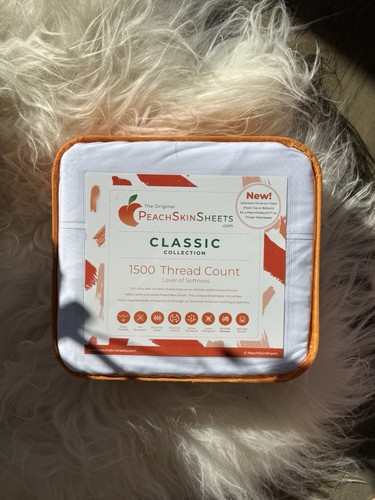 Peach skin sheets classic - peach,