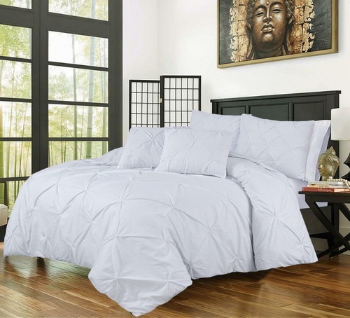 Pintuck duvet set genuine - duvet,