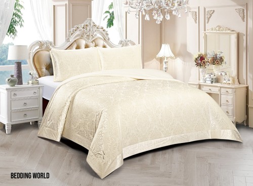 Velvet bedspread quilted bed - bedspread,
