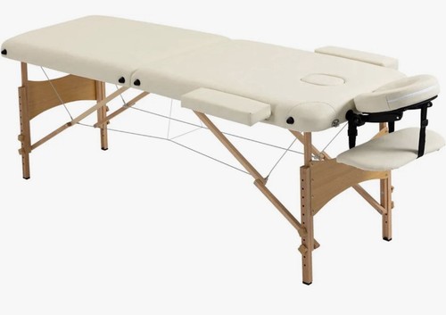 Massage table bed - massage, cream