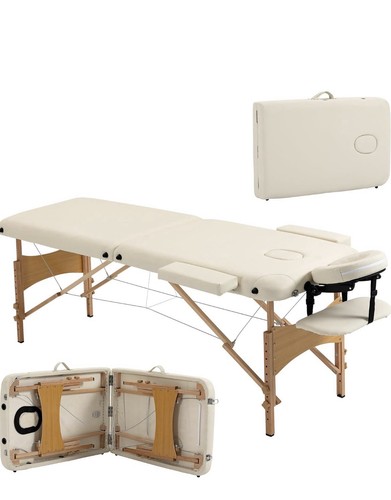 Homcom portable massage - massage, bed